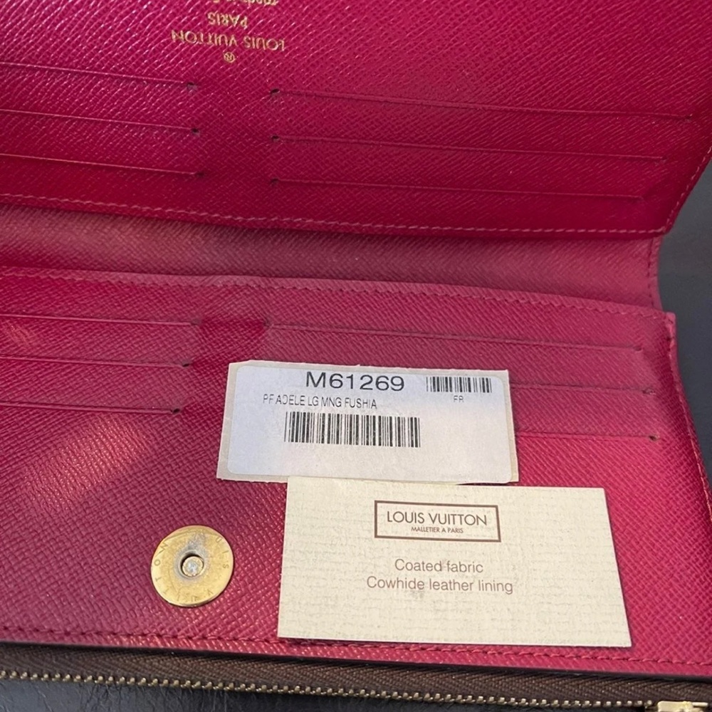 SOLD!!!Authentic Louis Vuitton Adele Wallet - Picture 9 of 9